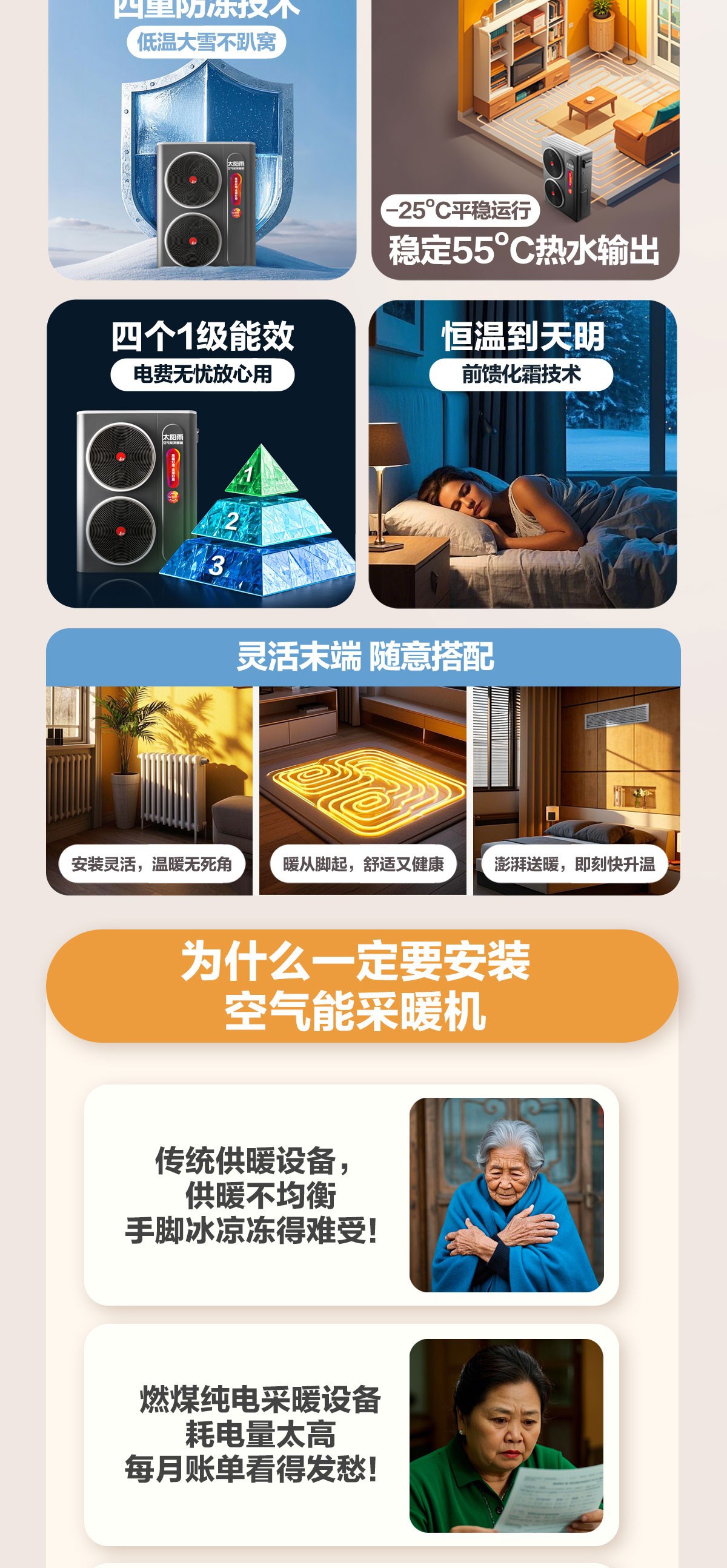 空氣能,太陽能,熱水器